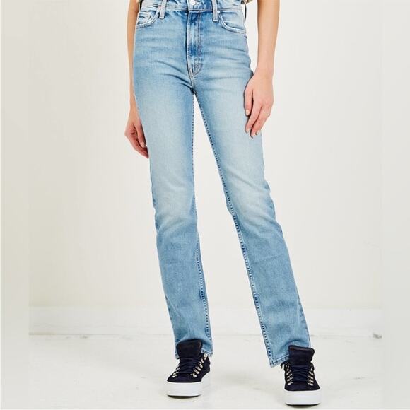 Mother High Waisted Rider Skimp Jeans Size 26 Give It Up - Picture 3 of 8